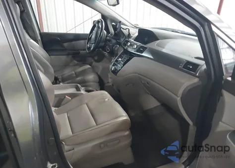 2011 Honda Odyssey Ex-L from USA, damaged, VIN 5FNRL5H60BB019818